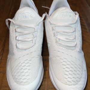 White Nike Air Max 270
